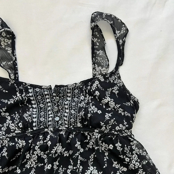 Y2K Forever 21 Babydoll Tank Top - Picture 3 of 7